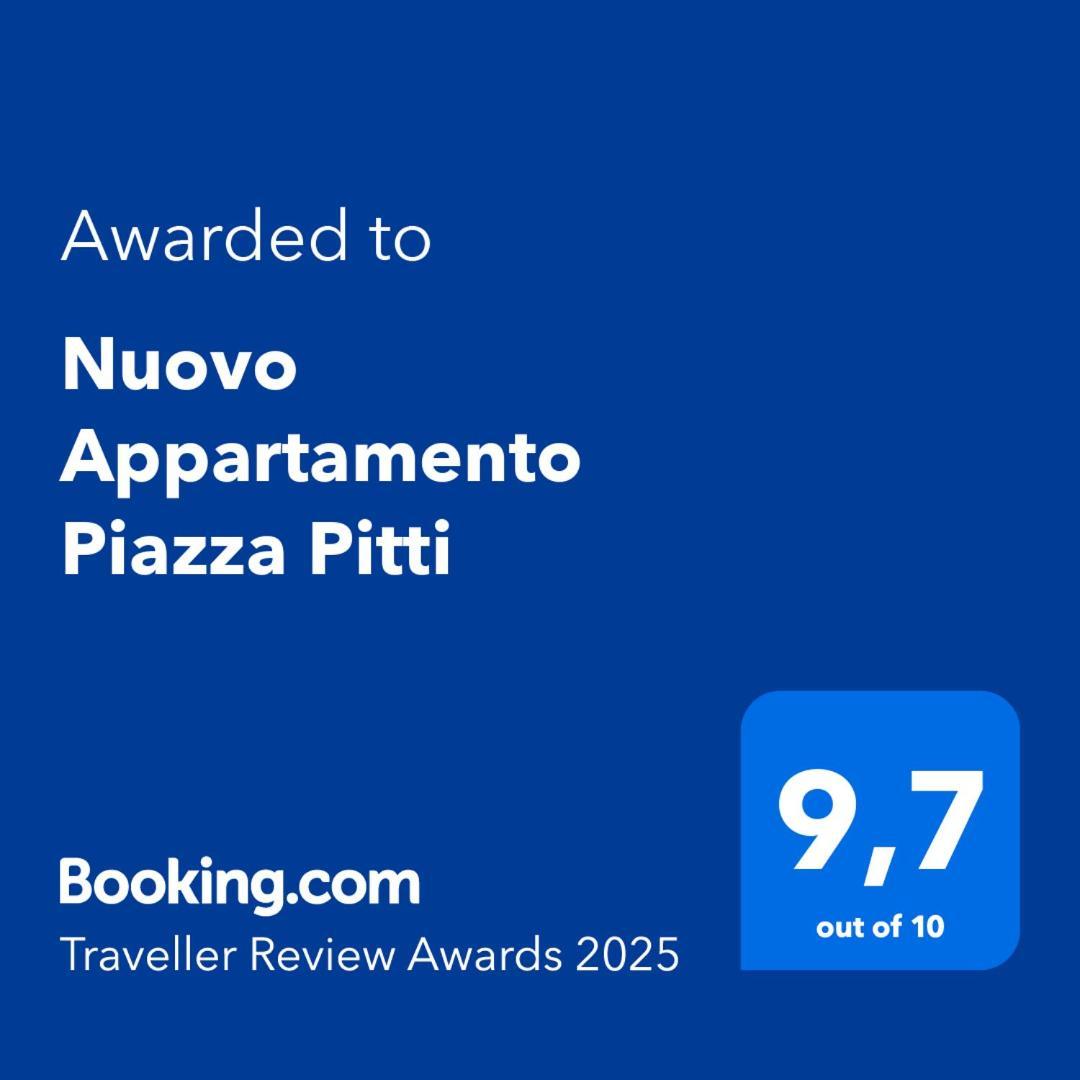 Nuovo Appartamento Piazza Pitti Floransa Dış mekan fotoğraf